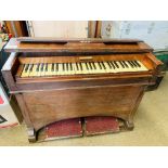 French harmonium by Alexandre Pere et Fis, imported by Metzler & Co.