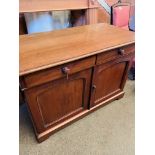 Mahogany small sideboard