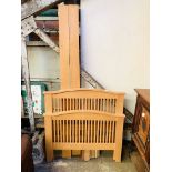 Laminated single bedstead