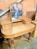 Satinwood 1920's style dressing table.