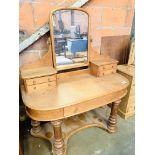 Satinwood 1920's style dressing table.