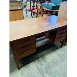 Teak desk.