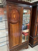 Edwardian double wardrobe