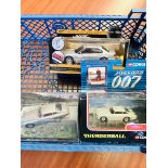 3 Corgi James Bond cars, new, boxed.