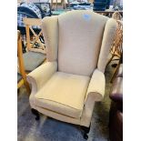 Wing back armchair