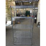 5 tier wire rack.