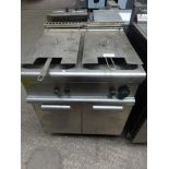 Electrolux twin tank fryer - gas