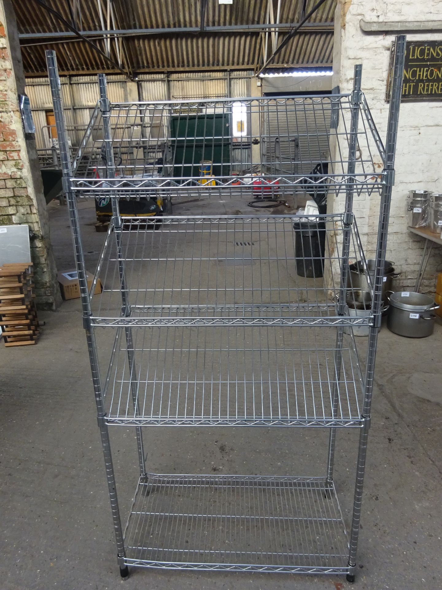 3 tier wire display stand. - Image 2 of 2