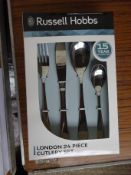 Russell Hobbs London 24pc cutlery set