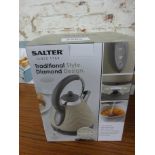 Salter diamond design kettle