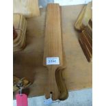 4 wooden serving boards 70cm x 10cm