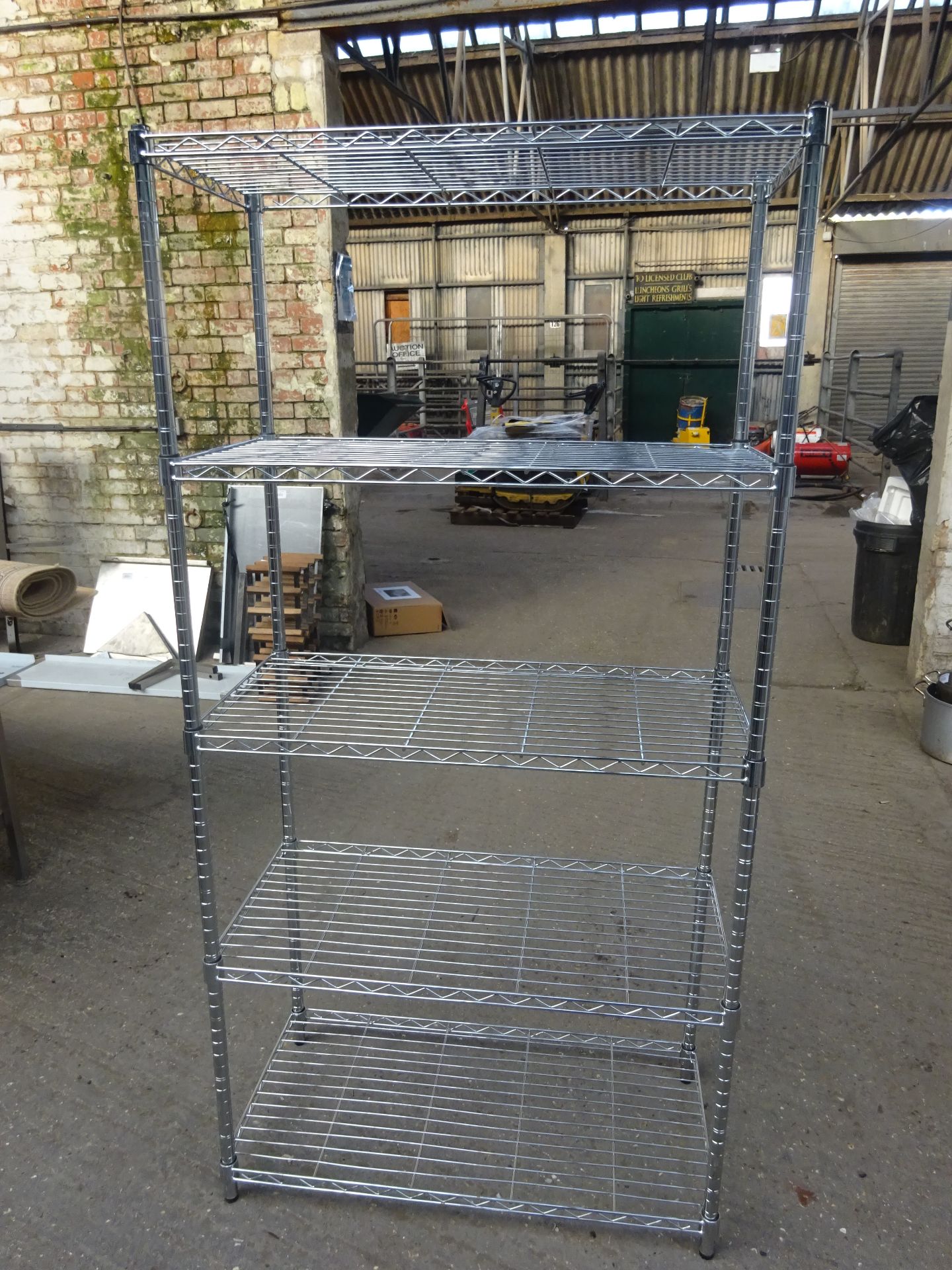 5 tier wire rack.