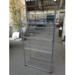 3 tier wire display stand.