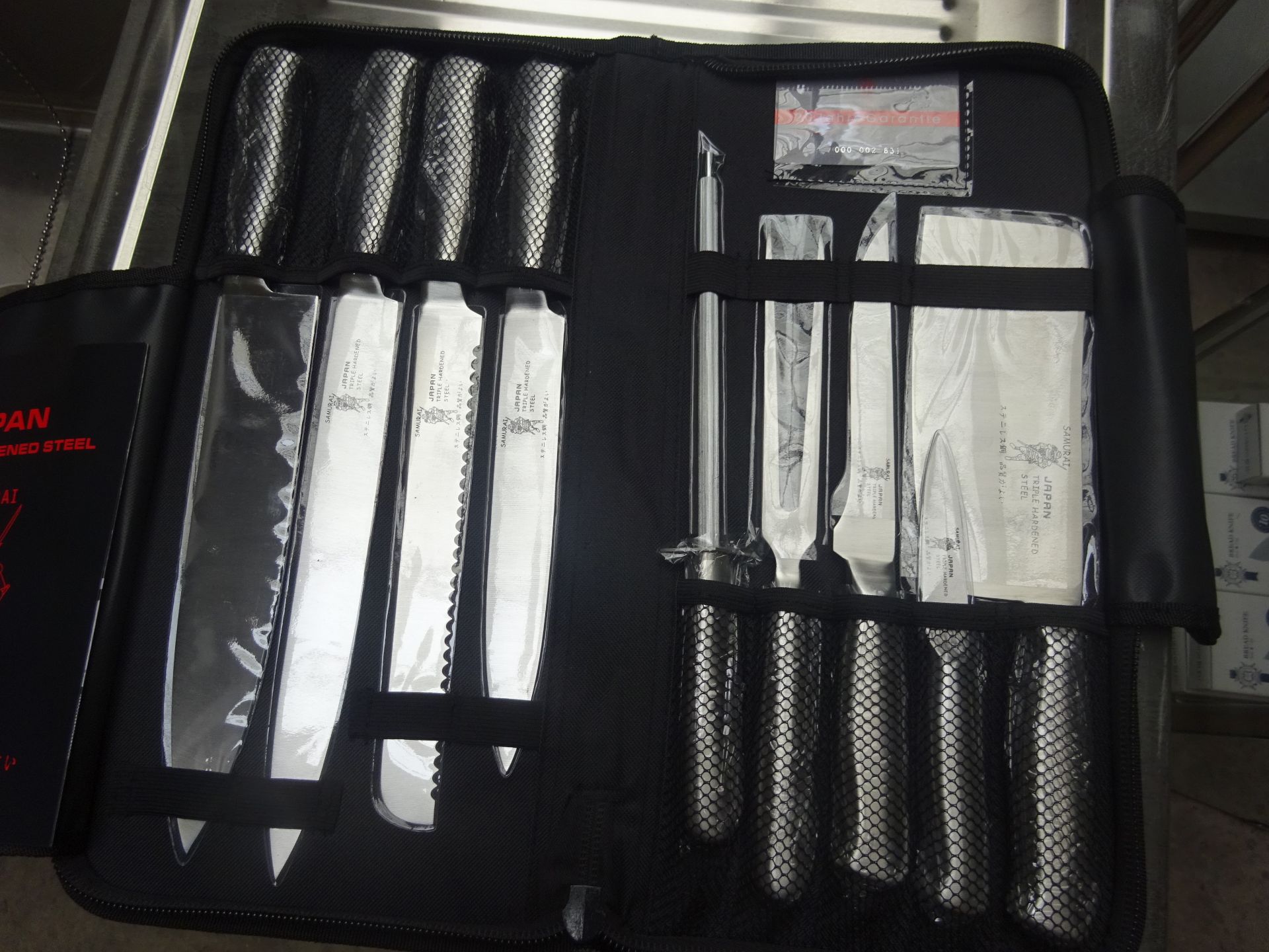 Samurai 9pc knife set