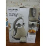 Salter diamond design kettle