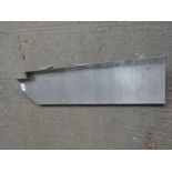 Stainless steel wall shelf & brackets 30cm x 113cm