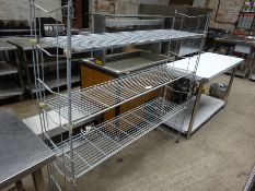 3 tier wire rack