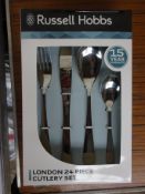 Russell Hobbs London 24pc cutlery set