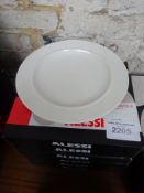 12 Alessi dinner plates