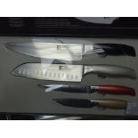 Bergner Neon 4pc knife set