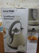 Salter diamond design kettle