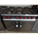 Morwood Vulcan 6 ring gas cooker