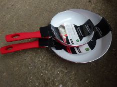 2 no non stick frying pans