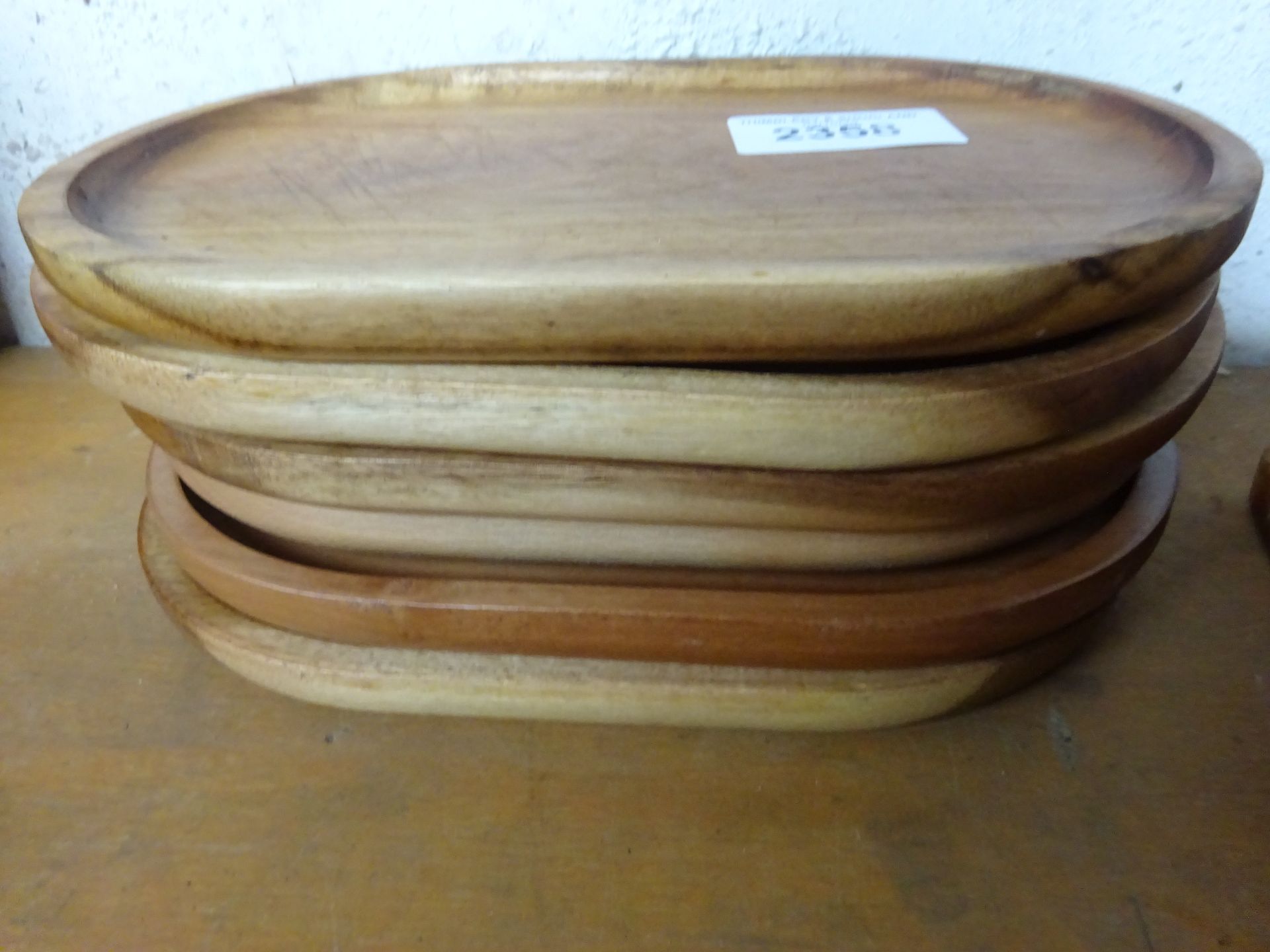 6 oval serving boards 20cm x 30cm