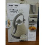 Salter diamond design kettle