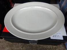 4 Alessi oval serving plates