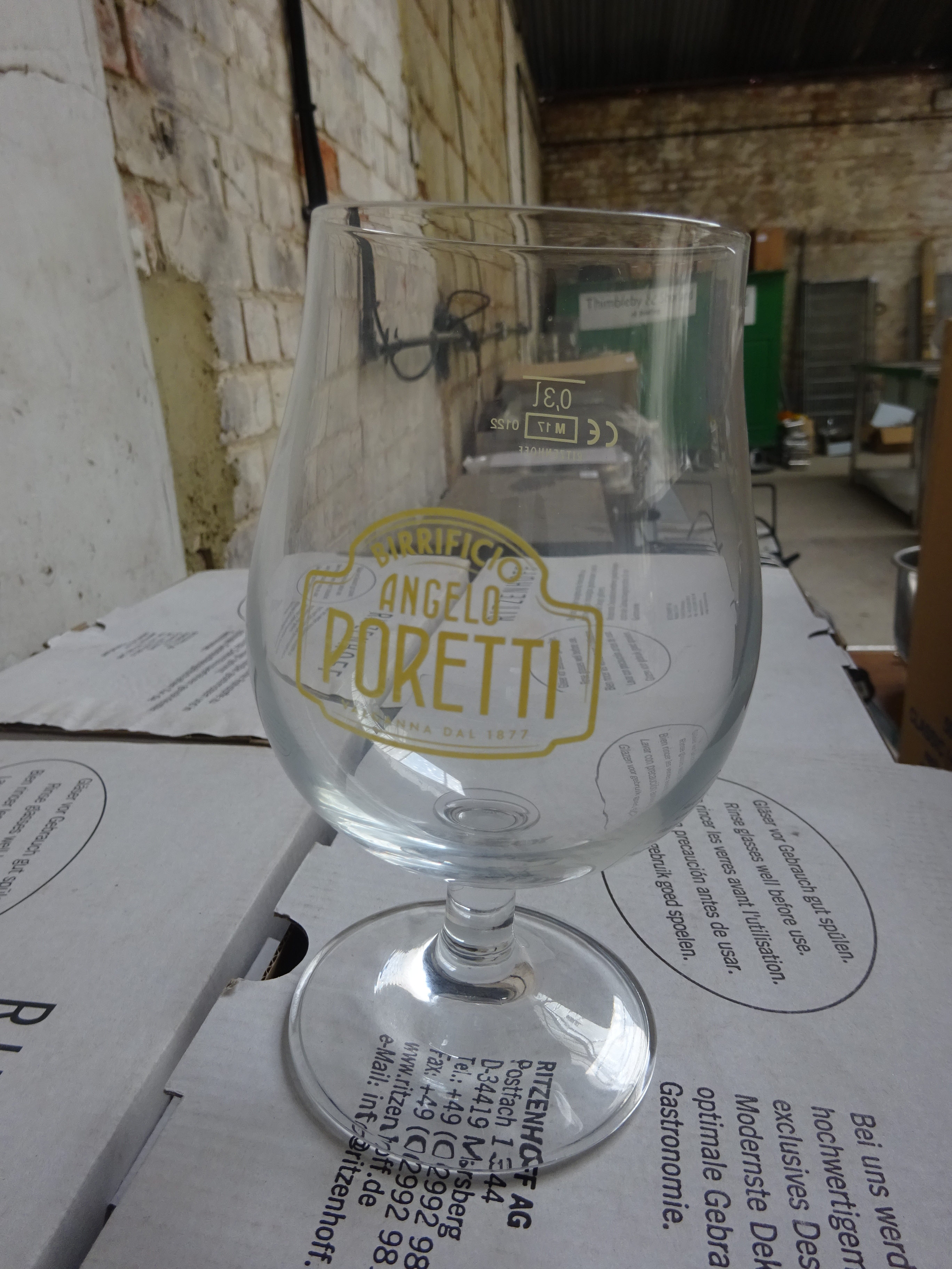 10 boxes of 6 no Ritzenhnoff 0.3L Poretti branded glasses - Image 2 of 3