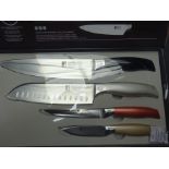 Bergner Neon 4pc knife set