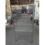 3 tier wire display stand.