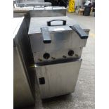 Valentine twin tank 3 phase fryer