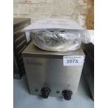 Infernus twin pot Bain Marie