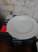 12 Alessi dinner plates