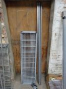 4 tier wire rack 38cm x 147cm