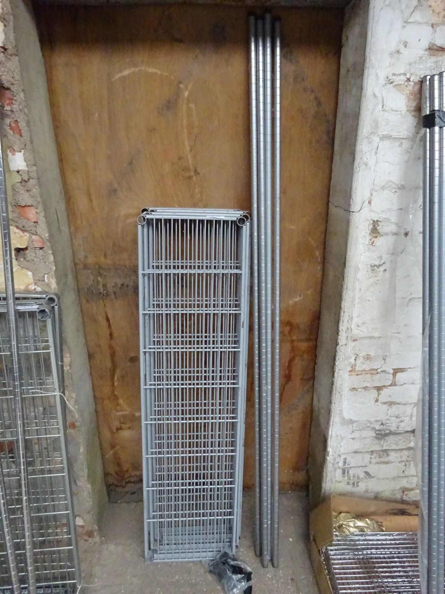 4 tier wire rack 38cm x 147cm