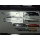 Bergner Neon 4pc knife set