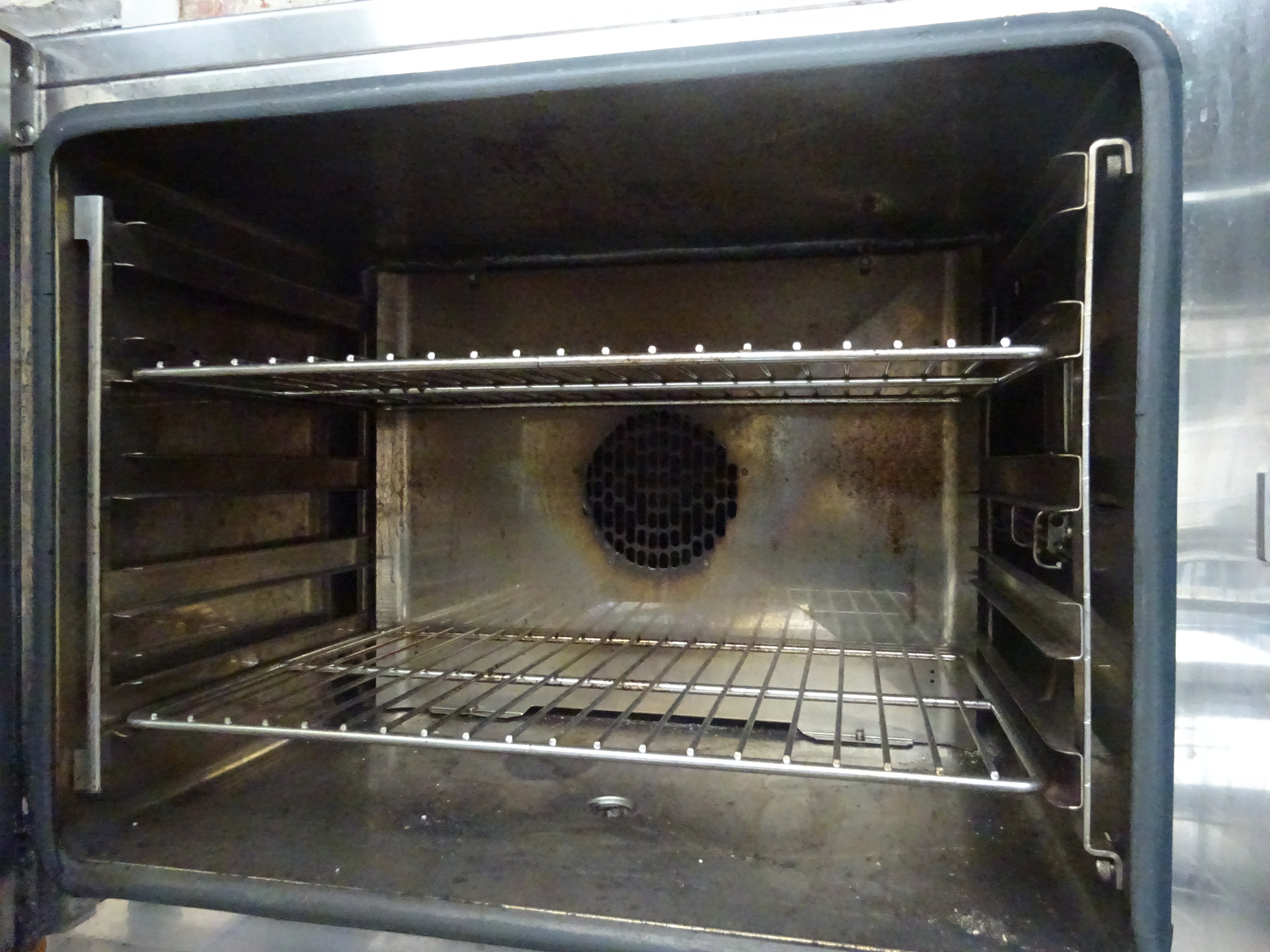 Twin Lainox CE051M oven on stand - Image 3 of 4