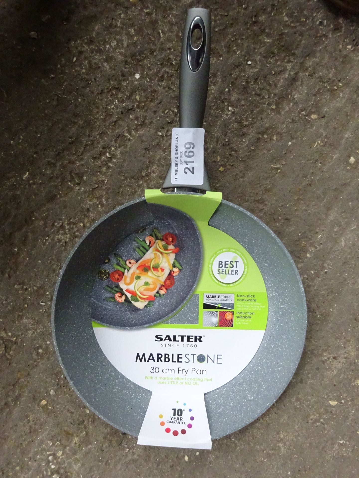 Salter marble frying pan