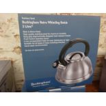Buckingham whistling kettle