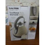 Salter diamond design kettle