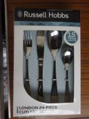 Russell Hobbs London 24pc cutlery set