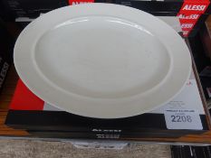 4 Alessi oval serving plates