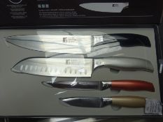 Bergner Neon 4pc knife set