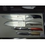 Bergner Neon 4pc knife set