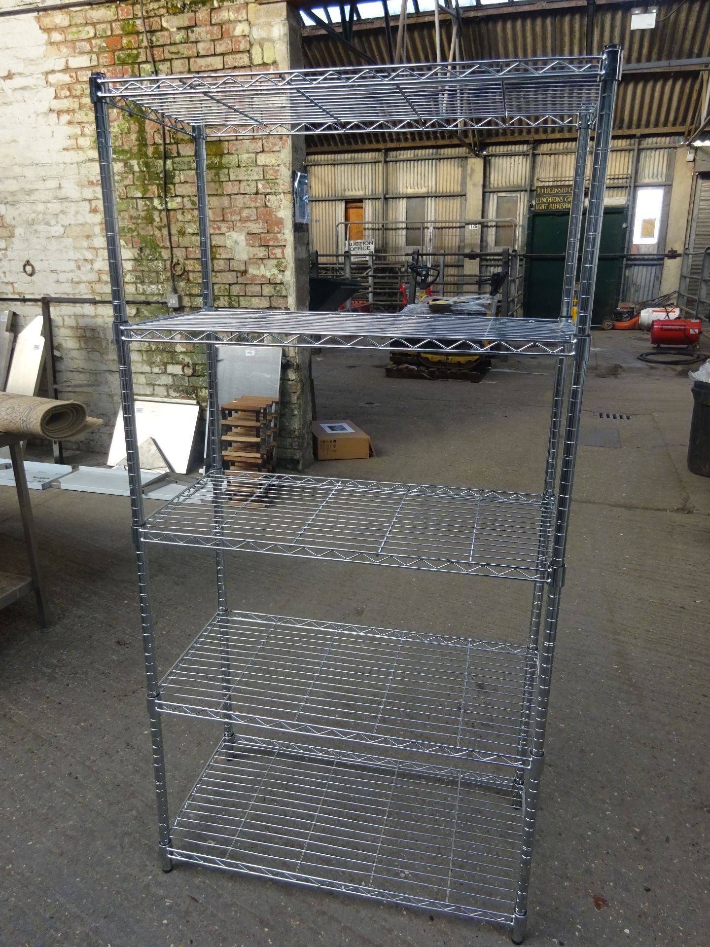 5 tier wire rack.