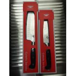 2 Paderno knives 1 large, 1 small