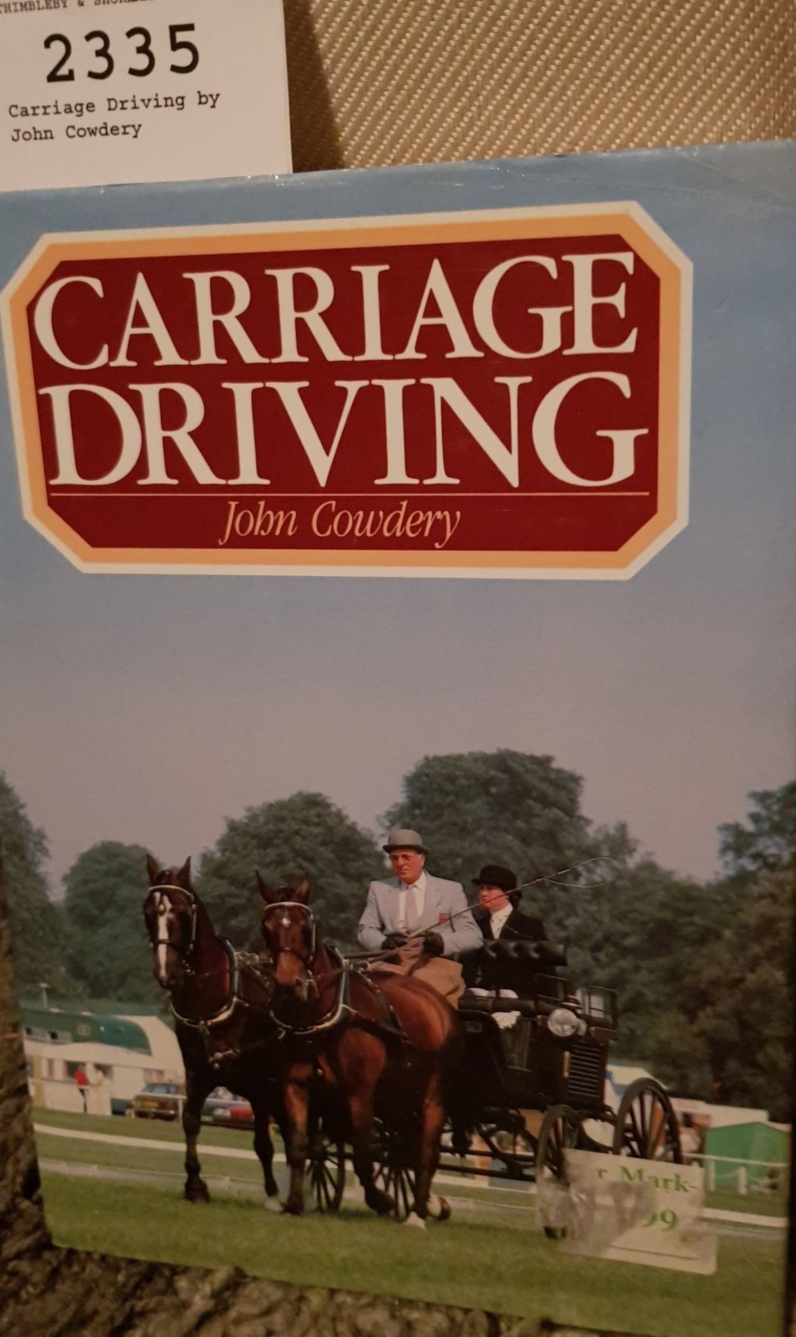 Carriage Driving by John Cowdery